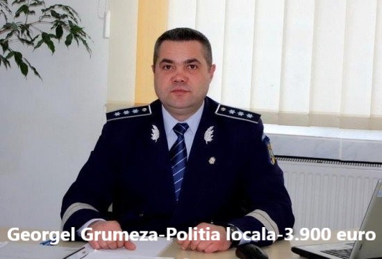 Georgel Grumeza, adjunctul Politiei locale Iasi