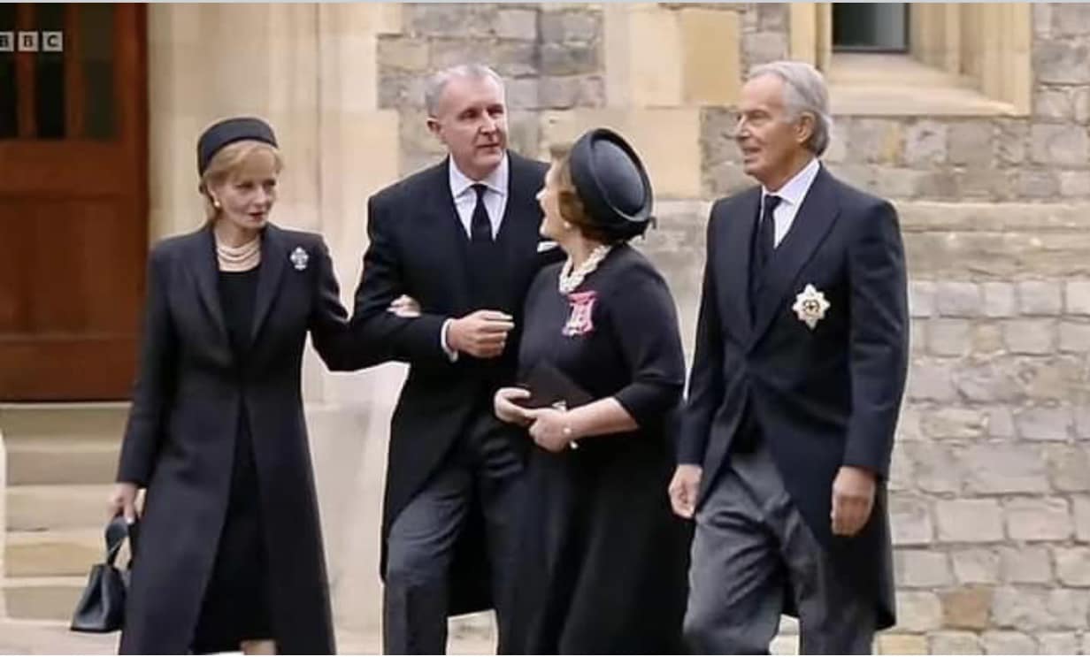 Alteţa Sa Margareta a purtat la funeraliile Reginei Elisabeta a II-a o ţinută semnată de Irina Schrotter
