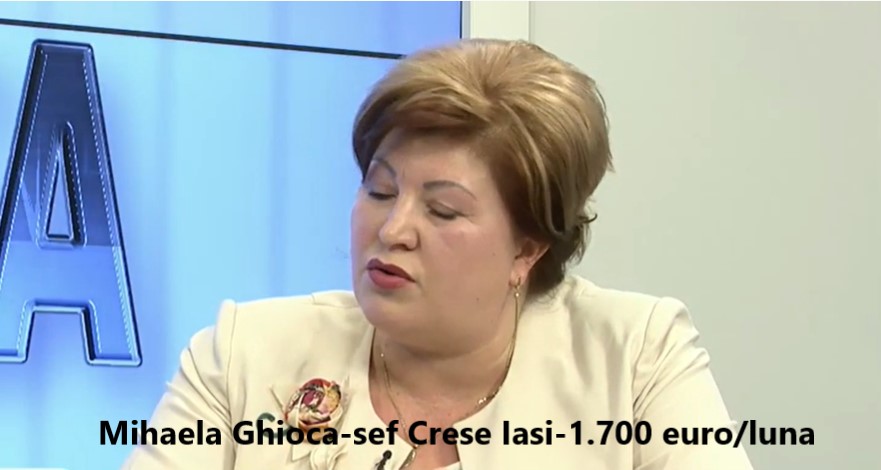 Mihaela Ghioca, sef Crese Iasi