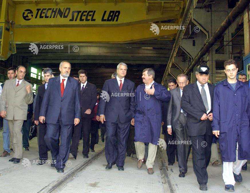 La inaugurare, firma Technosteel LBR a fost vizitata de fostul premier Adrian Nastase