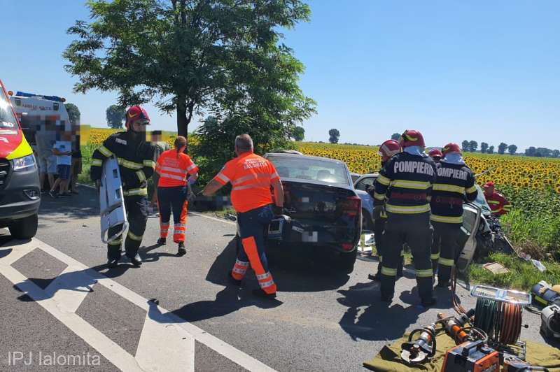 Un groaznic accident s-a petrecut pe DN2 intre Bucuresti si Urziceni
