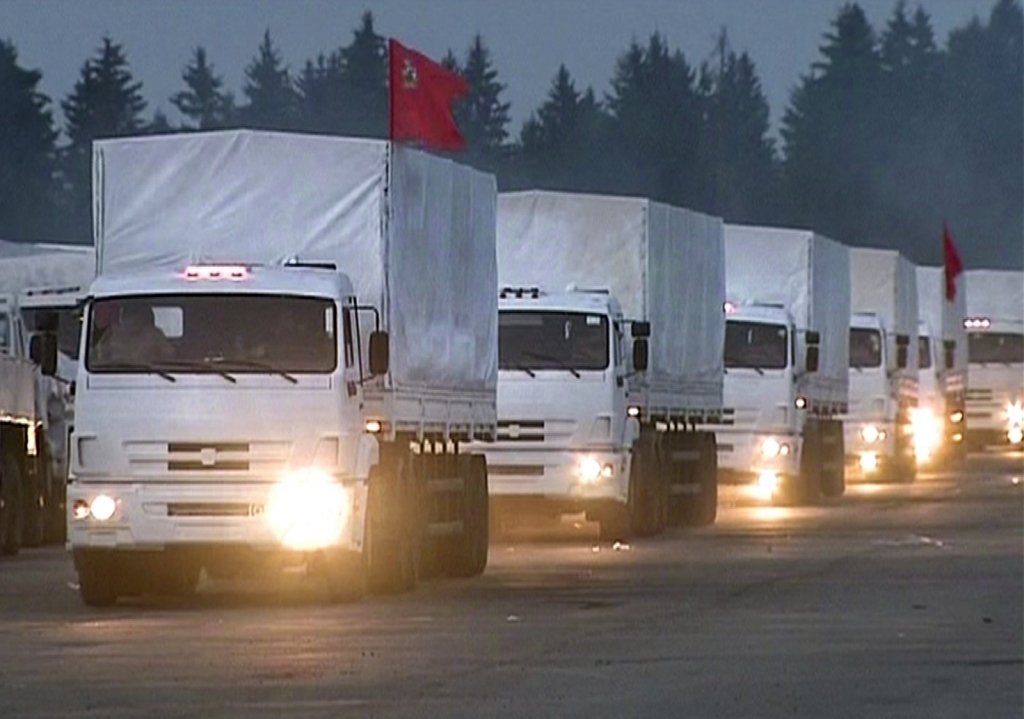  Crucea Roşie anunţă că nu va escorta convoiul umanitar rus în estul Ucrainei