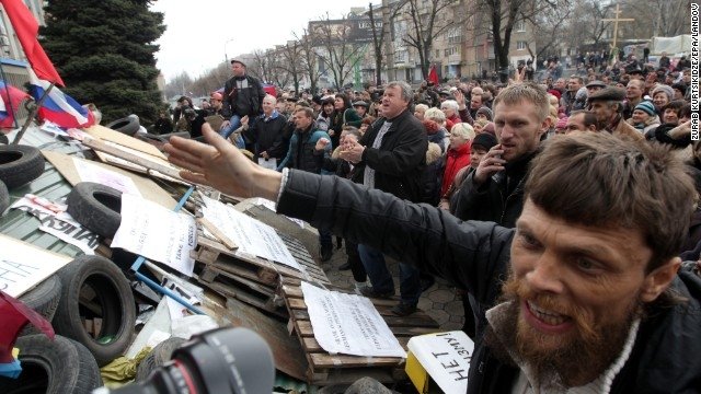  Criza din Ucraina: Separatistii si-au extins controlul la frontiera pana la Marea Azov, anunta Kievul