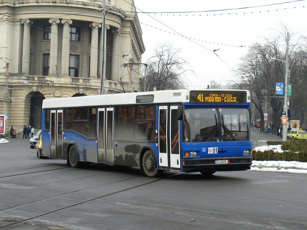  Cele mai multe autobuze sunt utilizate de RATP pe traseele 41 şi 41b