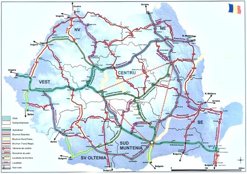  Master Planul General de Transport, care atesta drumurile expres