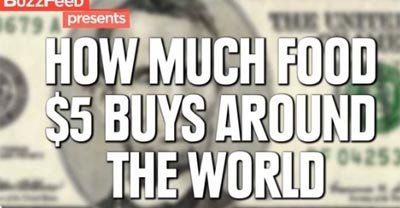  Vezi câtă mâncare şi bere poţi să cumperi cu 5 dolari în diferite colţuri ale lumii