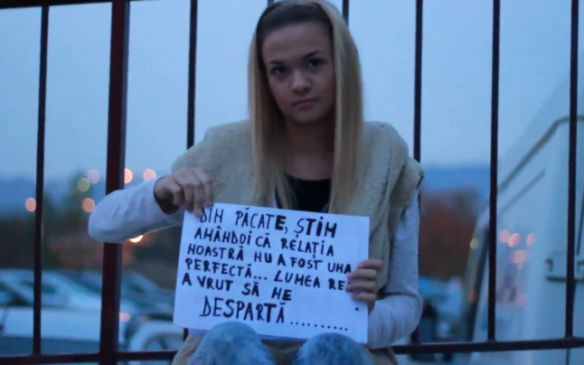  VIDEO Declaraţia de dragoste care face furori pe internet: o tânără din Suceava i-a transmis un mesaj inedit fostului iubit