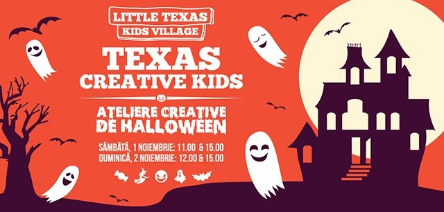  Texas Creative Kids – ateliere creative de Halloween pentru copii