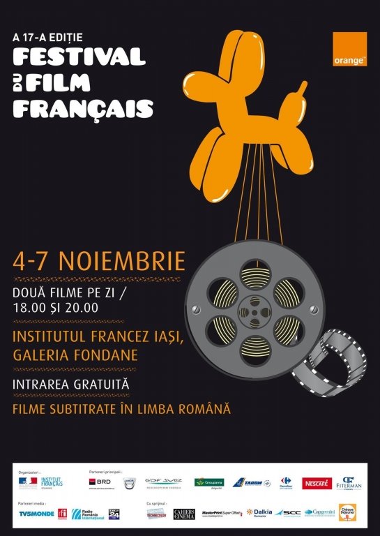  Festivalul Filmului Francez aduce la Iaşi opt filme gratuite