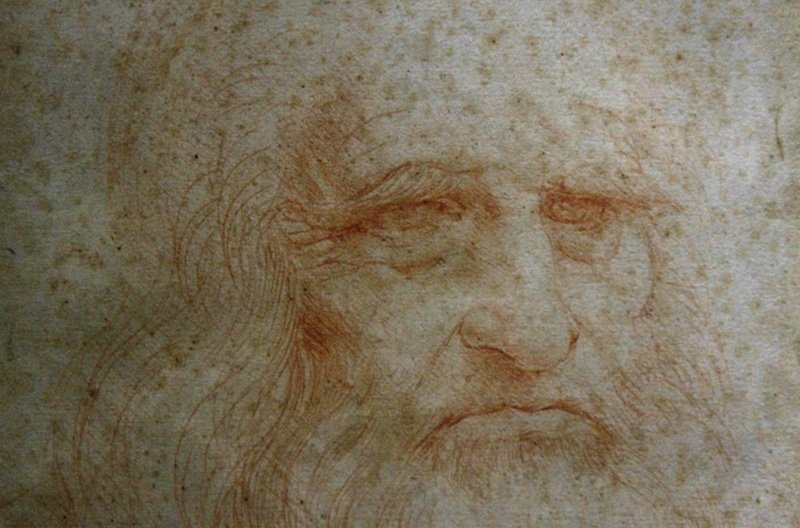  Controversatul Autoportret al lui Leonardo da Vinci, restaurat, expus la Torino