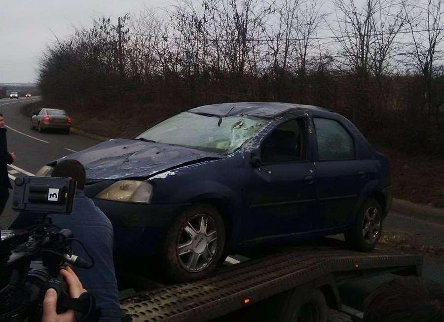  Ludovic Orban a distrus maşina Parlamentului la Sârca. Vehiculul a fost serios avariat