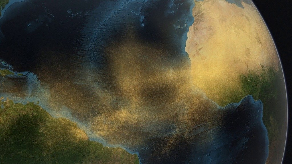  VIDEO: Cum ajunge praful din desertul Sahara pana in Padurea Amazoniana