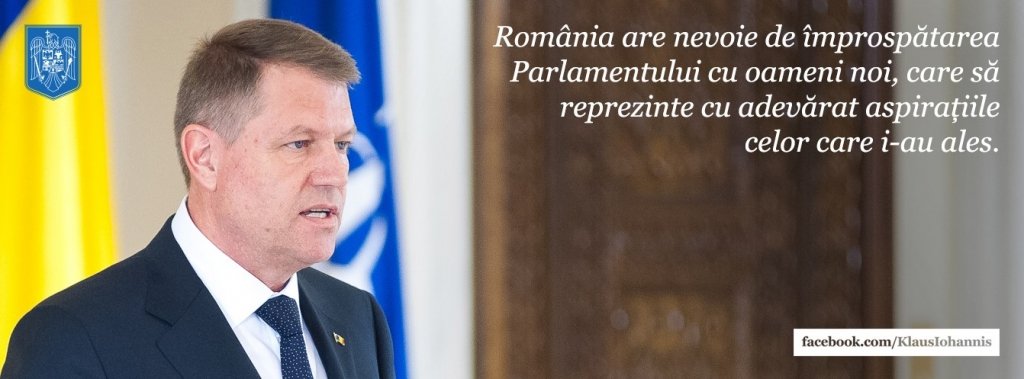  Iohannis, pe Facebook: Trebuie să ne asigurăm că viitorul Parlament va coopera pe deplin cu justiţia