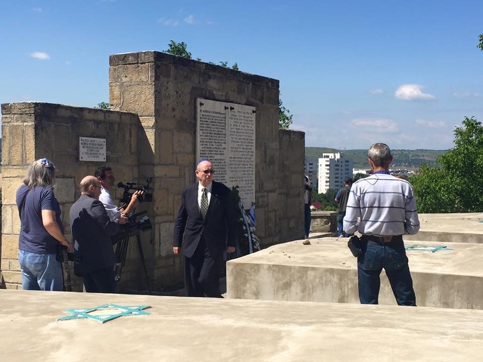  Doi ambasadori au fost prezenţi la comemorarea Pogromului de la Iaşi
