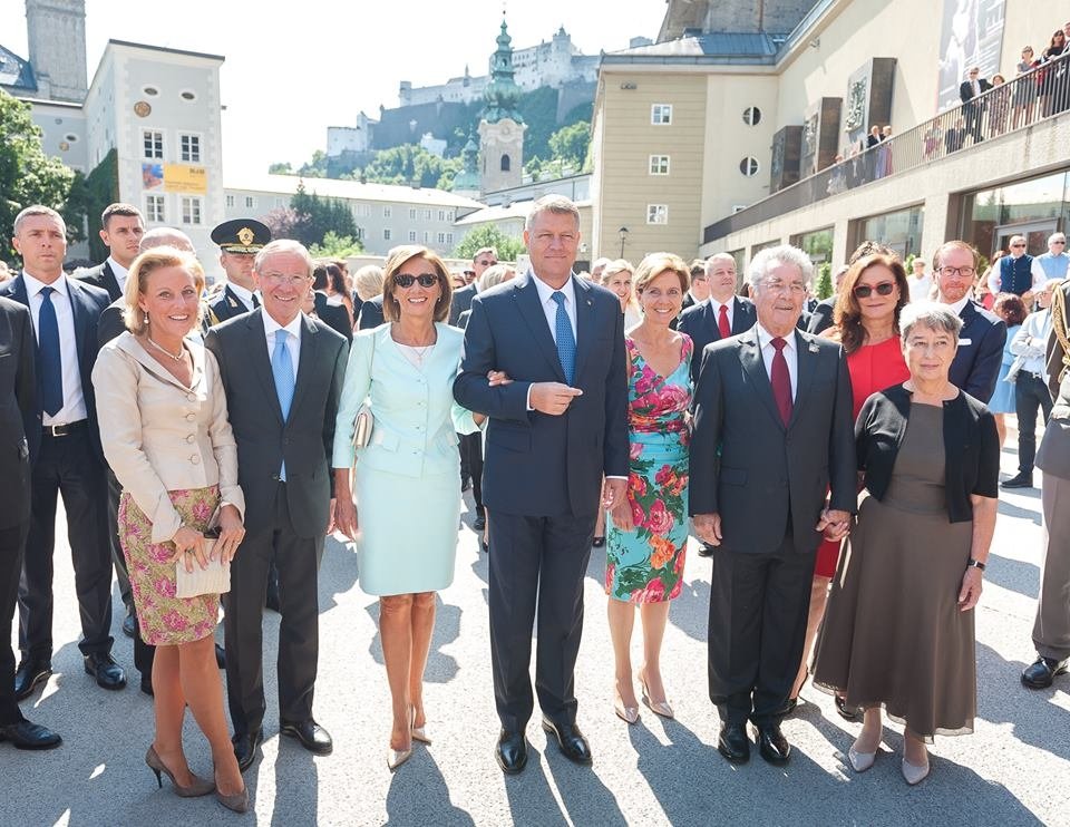  Ce a discutat Iohannis cu preşedintele austriac la Salzburg