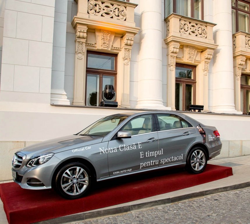  Mercedes a defilat la Gală cu ultimele modele din Clasa E