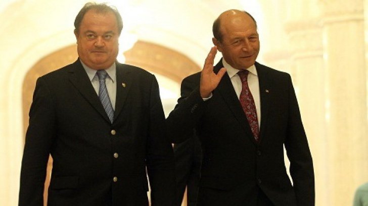  Traian Basescu si Vasile Blaga sunt audiati astazi in dosarul jurnalistilor rapiti in Irak