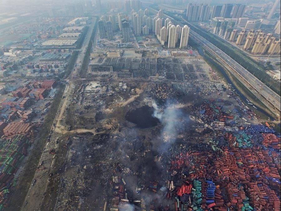 Pericol chimic la Tianjin. 70 de persoane sunt în continuare dispărute