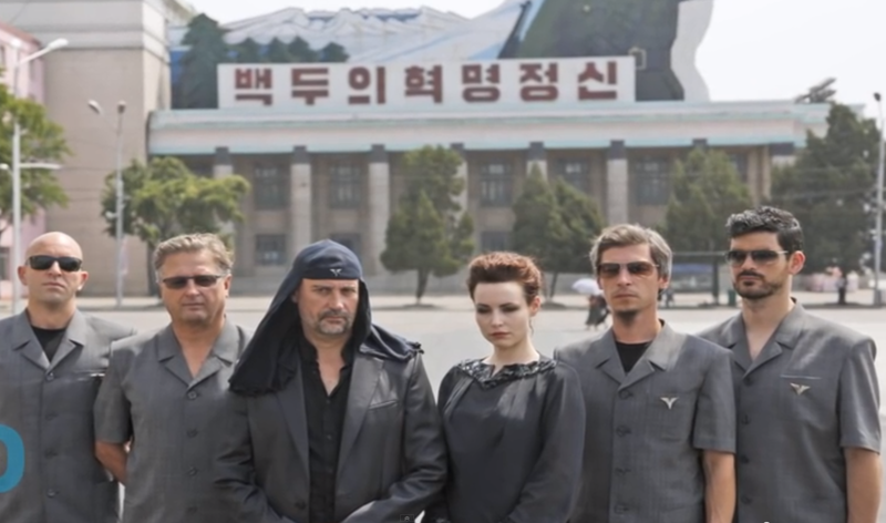  VIDEO Laibach, prima formatie rock occidentala ce a tinut un concert in Coreea de Nord. Slovenii au cantat melodii din filmul Sunetul Muzicii