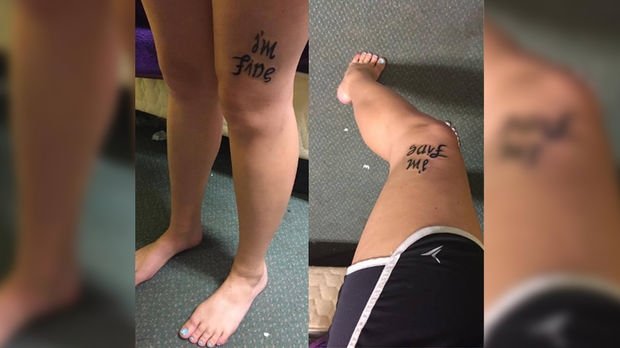  FOTO: Tatuajul cu dublu înţeles, devenit viral pe net