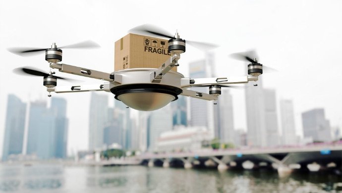  VIDEO: Singapore testeaza livrari postale cu drona