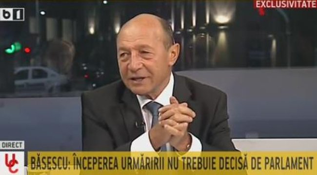  Traian Basescu, despre votul din Parlament: Probabil majoritatii i s-a parut prea mult pentru o femeie