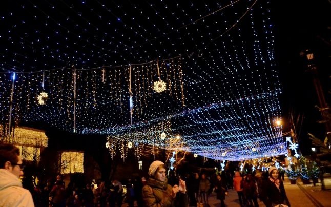  Iluminatul festiv din oraş se va aprinde de Sfântul Nicolae