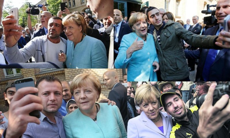  Germanii dezaproba tot mai mult politica Angelei Merkel in privinta migrantilor
