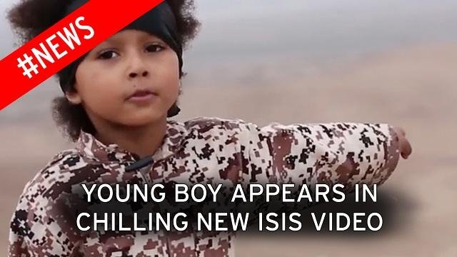  VIDEO: Un copil aruncă în aer trei ostatici, într-o înregistrare a reţelei teroriste ISIS