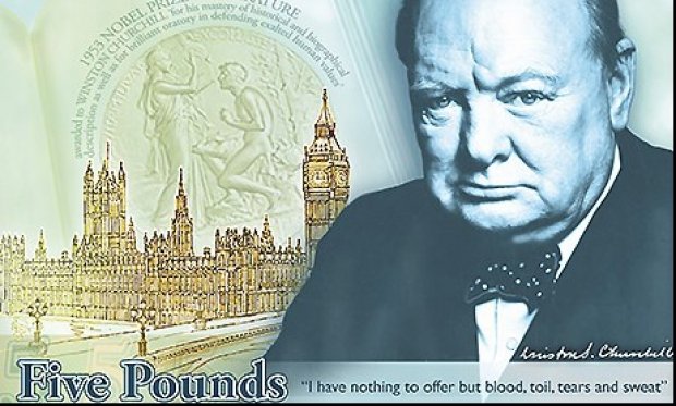  Banca Angliei va emite o nouă bancnotă, cu imaginea lui Churchill