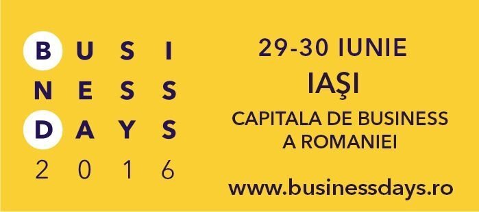  Business Days Iași 2016: un festival de manifestări dedicate dezvoltării mediului de afaceri din Moldova