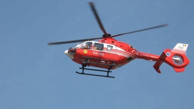  Primul transport cu elicopterul SMURD de  la Iaşi la Chişinău, după tragedia din 2 iunie