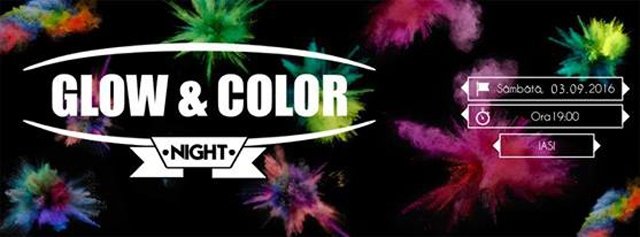  O noapte fluorescenta si colorata la Glow & Color Night Iasi