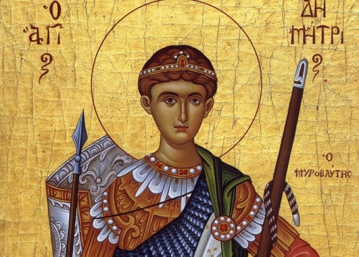  Mâine e Sf. Dimitrie: creştinii îl prăznuiesc pe apărătorul oştirilor