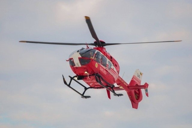  Elicopterul SMURD a zburat la Piatra Neamţ pentru un caz de infarct