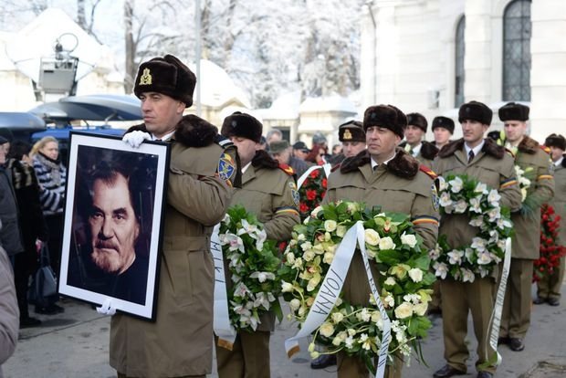  Actorul Ion Besoiu a fost inmormantat cu onoruri militare la Cimitirul Bellu