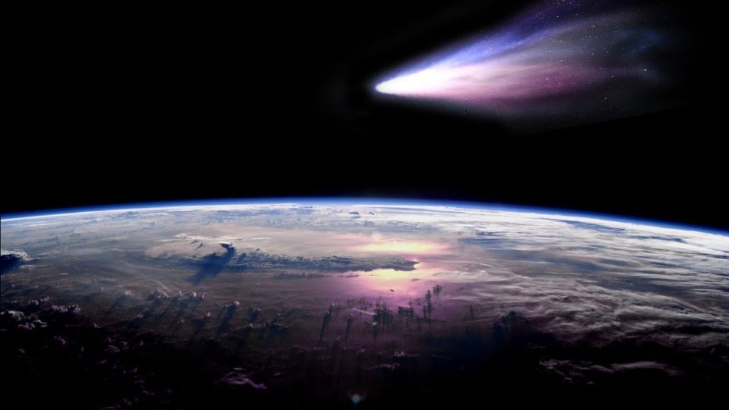  Imagini eveniment cu o cometă care are dublu nucleu