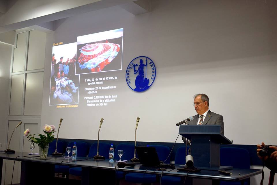  Astronautul Prunariu, propus de UTI cetăţean de onoare al Iaşului