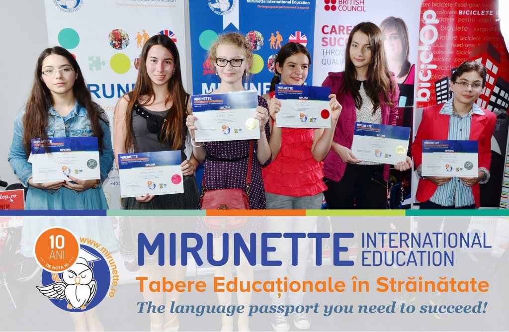  Mirunette Language Competition – Ultima etapă a ediţiei 2017!