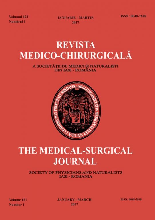 Revista Medico-Chirurgicală Iaşi – 130 de ani de la apariţie