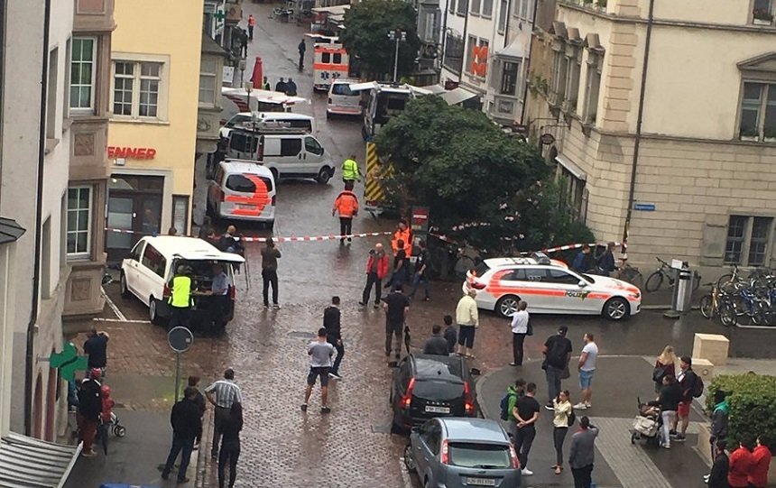 ATAC în Elveția. Cinci persoane au fost rănite; două sunt în stare gravă