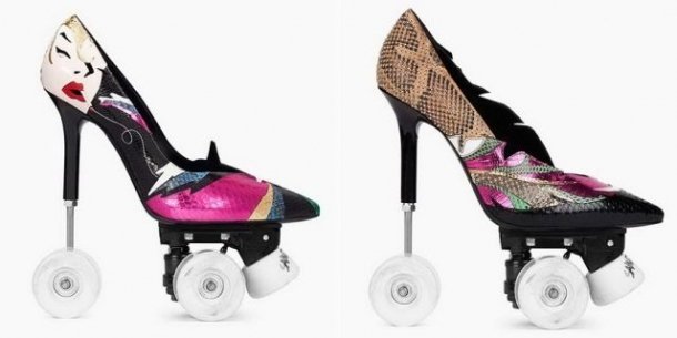  Casa de modă Yves Saint Laurent a lansat pantofii stiletto cu role