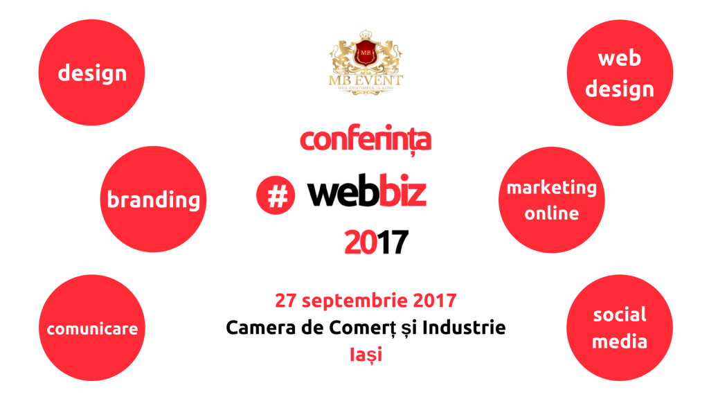  Conferinţa #WebBiz 2017 la Camera de Comerţ şi Industrie Iaşi