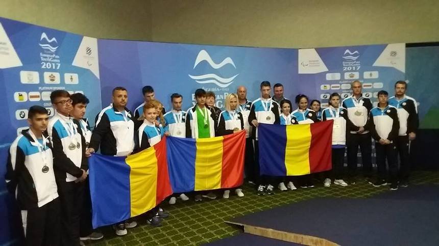  Să ne scoatem pălăria în faţa lor: Nouă medalii pentru România la Jocurile Europene Paralimpice
