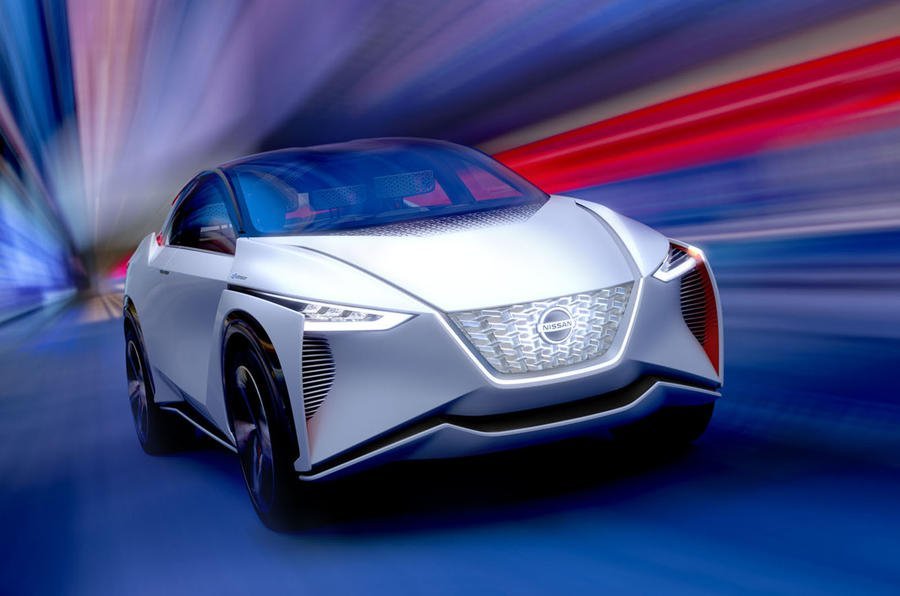  Nissan a prezentat un concept de maşină electrică ce avertizează pietonii cu ajutorul muzicii