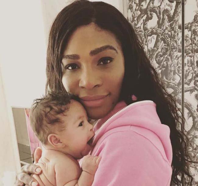  Serena Williams a postat o poză în care apare alături de fiica ei, Alexis Olympia Ohanian Jr.