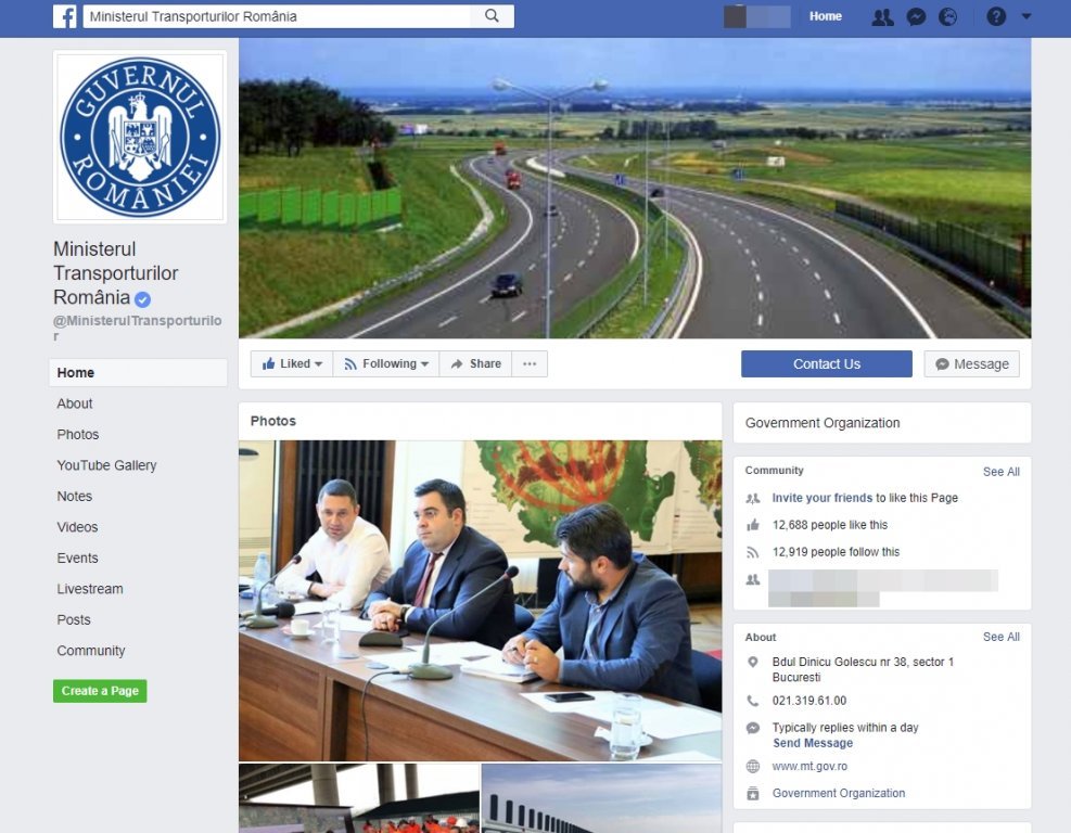  Ministerul Transporturilor şi-a pus drept copertă pe Facebook o poză cu o autostradă din… Polonia