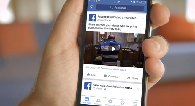  Facebook va afişa reclame la începutul clipurilor video