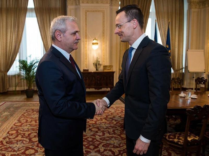  Surse: Dragnea l-a contrat dur pe ministrul maghiar de Externe la vizita în România
