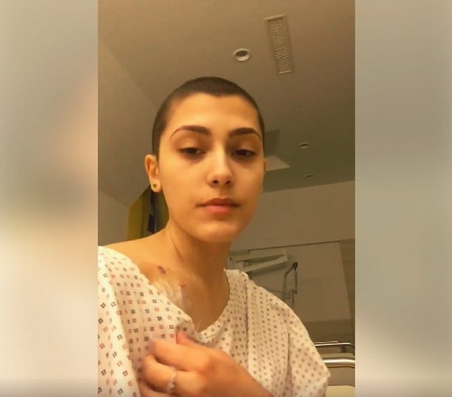  CLIP TULBURĂTOR! Andreea Rodiana, eleva bolnavă de cancer, vă mulțumește pentru ajutor